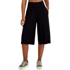 Ideology Women’s Lounge Culottes, Black, X-Large