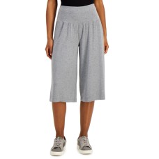 Ideology Women’s Lounge Culottes, Gray, Small