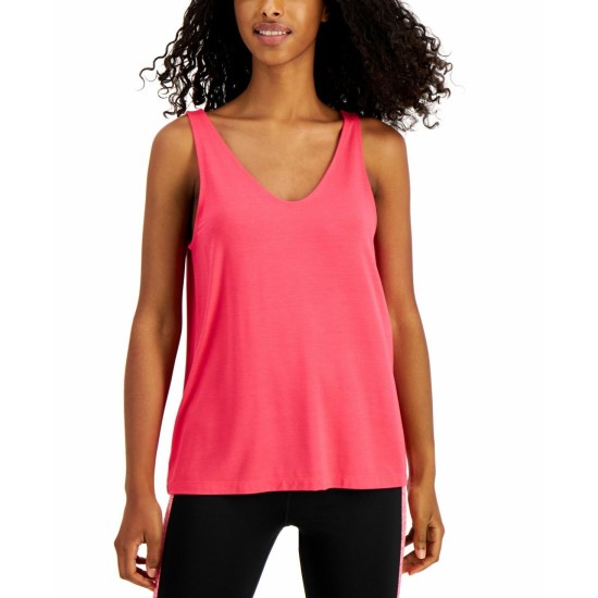  Women’s Sleeveless V-Neck Activewear Tank Top Medium Pink XL, $25 NWT