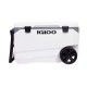   Latitude 90-Qt. Roller Cooler – White