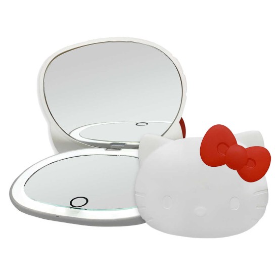  Vanity Hello Kitty LED Mirror + Compact