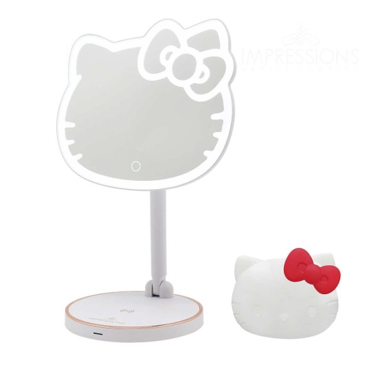  Vanity Hello Kitty LED Mirror + Compact