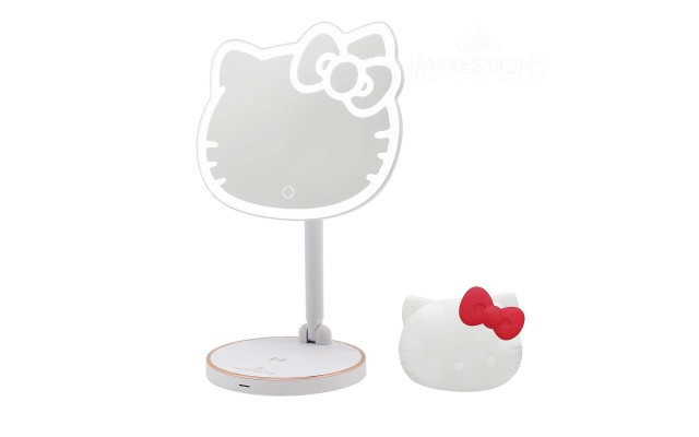  Vanity Hello Kitty LED Mirror + Compact