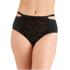 Inc International Concepts Women's Sheer Embroidered Daisy High Rise Brief Underwears