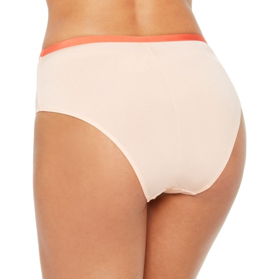 Womens High-waist Panty, Coral, X-Large