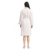  Women’s Embossed Plush Robe 42″ Hps, Blush, Large