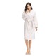  Women’s Embossed Plush Robe 42”, Blush, X-Large