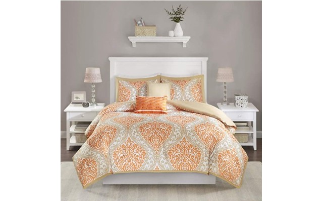  Senna 5-Pc. Reversible Full/Queen Comforter Set Bedding