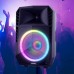   Total PA Spartan High-Power Speaker System with Bluetooth, Lights, Stand, and Microphone
