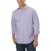  Men’s Dress Shirt, Purple, Large