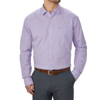 Izod Men’s Dress Shirt, Purple, Medium