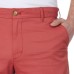  Men’s Flat Front Short, Red, 34