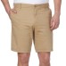  Men’s Flat Front Short, Beige, 42