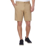 IZOD Men’s Flat Front Short, Beige, 30