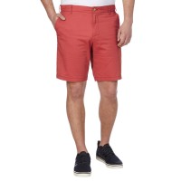 IZOD Men’s Flat Front Short, Red, 34