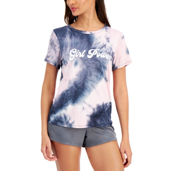  Womens Empowerment Loungewear T-Shirt, Multicolor, Medium