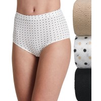 Jockey Women's Elance Breathe French Cut Brief - 3 Pack, Multi, 10