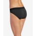  Women’s Microfiber Tagless Bikini Panty, Black, 6