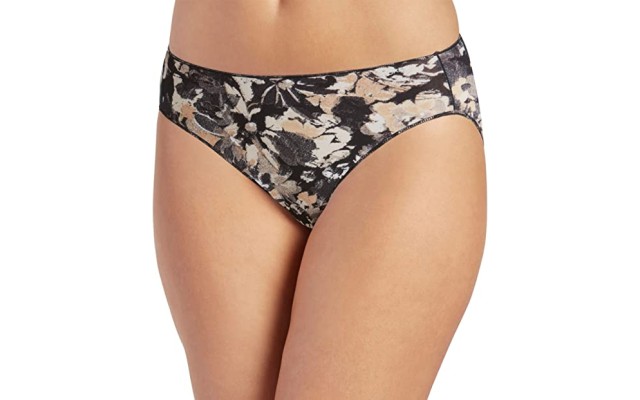  Women’s No Panty Line Promise Bikini Underwear, Black, 7