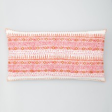 John Robshaw Decorative Pillow, Pink, 17x32