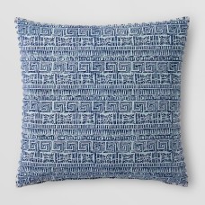 John Robshaw Falk Decorative Pillow, 20″ X 20″ Blue Multi