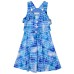  Kids' Sundress, Blue, One Color, 10