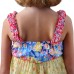  Kids' Sundress, Yellow, One Color, 7