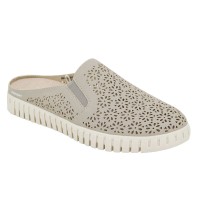 Jsport Ladies' Floral Mule, Beige, 11