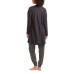  Ladies' 3-Piece Lounge Set, Dark Gray, Large