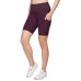  Ladies' Bike Short, Purple, Large