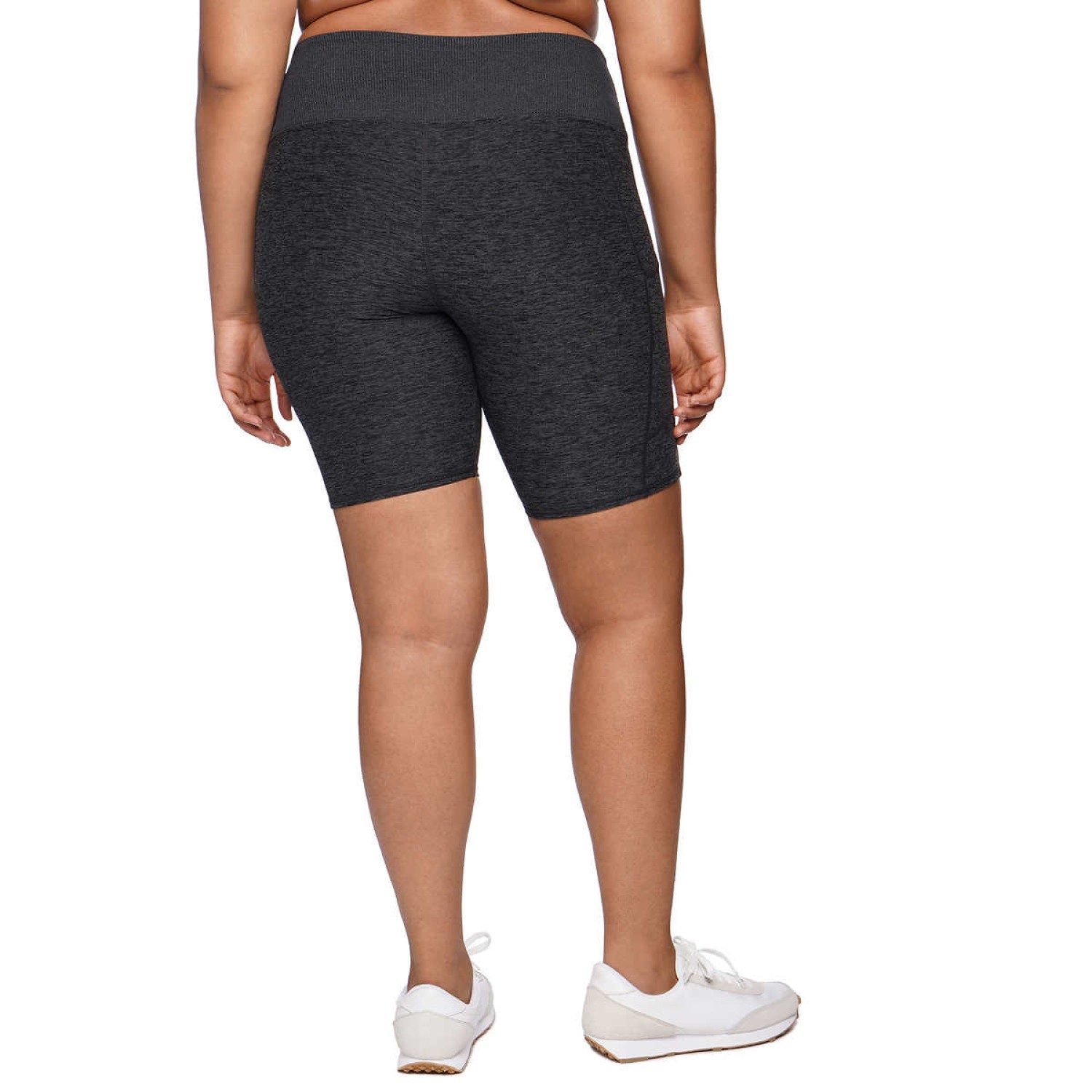 Kirkland Signature Ladies' Bike Short, Dark Gray, Large