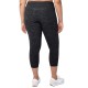  Ladies' Brushed Capri, Black, 3X