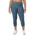  Ladies' Brushed Capri, Blue, Large