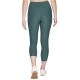  Ladies' Brushed Capri, Green, XX-Large