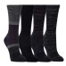  Ladies' Extra-Fine Merino Wool Blend Crew Sock, 6-pair, Purple, One Size Fits All