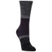  Ladies' Extra-Fine Merino Wool Blend Crew Sock, 6-pair, Purple, One Size Fits All