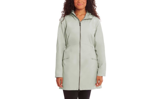  Ladies' Lightweight Jacket, Green, 2X