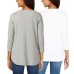  Ladies' Slub Tee, 2-pack, White, XX-Large