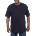  Men’s Crew Neck Tee, 6-pack, Black, Small