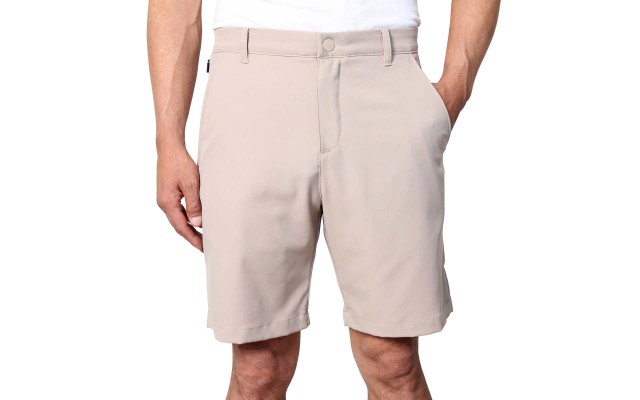  Men's Performance Short, Tan, 40