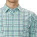 Lands’ End Men’s Sport Shirt, Green, 15-15.5 36/37
