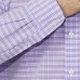 Lands’ End Men’s Sport Shirt, Purple, 18-18.5 36/37
