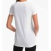 LAUREN by Ralph Lauren Women’s Essentials V-Neck Sleep Top, White, Medium