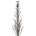   9' Slim Cascade Twig Artificial Halloween Tree - Pre-Lit Orange LED Lights