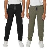 Lee Youth 2-pack Jogger, Black, Medium (10/12)