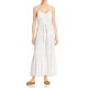  Kelali Maxi Dress Swim Cover-Up, White, Large