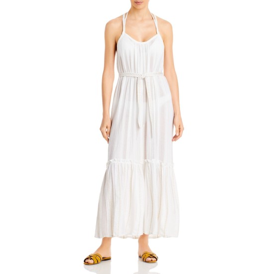  Kelali Maxi Dress Swim Cover-Up, White, X-Small