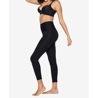 Leonisa Women’s Firm Tummy-Control Compression Leggings, Black, Medium