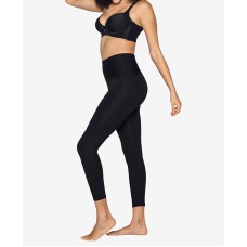 Leonisa Women’s Firm Tummy-Control Compression Leggings, Black, Medium