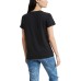  Ladies' Tee, Black, Small